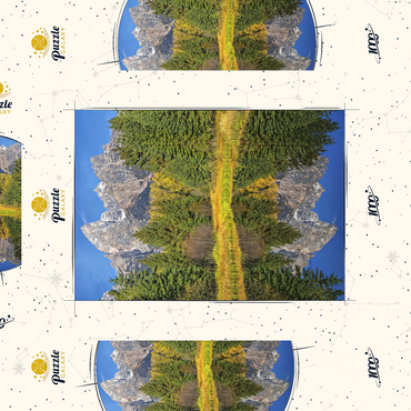 Darstellung des Puzzle Motivs Grand Teton National Park – Mountain Reflection in Autumn 1000 Puzzle Schachtel 3D Modell