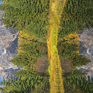 Darstellung des Puzzle Motivs Grand Teton National Park – Mountain Reflection in Autumn 200 Puzzle 3D Modell