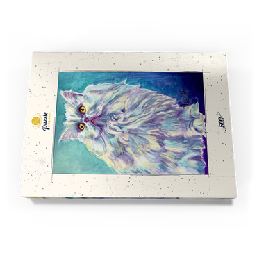 Darstellung des Puzzle Motivs Colorful Persian Cat with Golden Eyes 500 Puzzle Schachtel Ansicht3