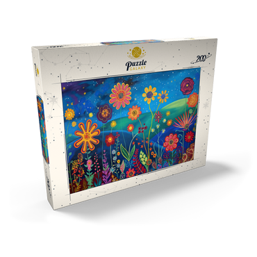 Darstellung des Puzzle Motivs Starry Night Flower Meadow 200 Puzzle Schachtel Ansicht2