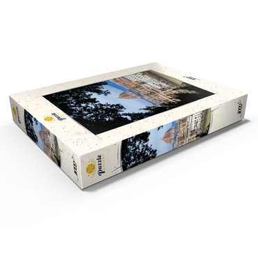 Darstellung des Puzzle Motivs Florence Cathedral Framed by Trees 1000 Puzzle Schachtel Ansicht1