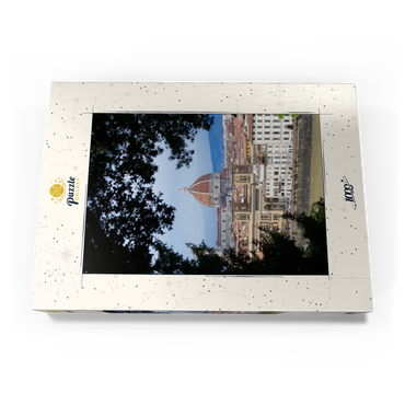 Darstellung des Puzzle Motivs Florence Cathedral Framed by Trees 1000 Puzzle Schachtel Ansicht3