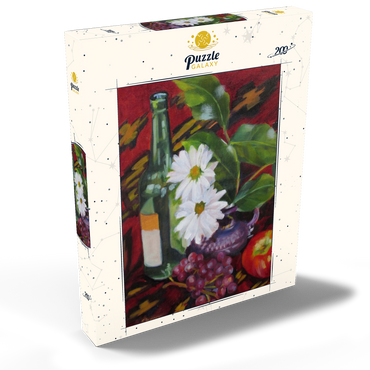 Darstellung des Puzzle Motivs Still Life with Daisies and Fruit 200 Puzzle Schachtel Ansicht2