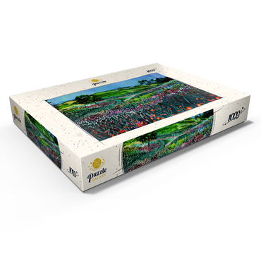 Darstellung des Puzzle Motivs Vibrant Wildflower Meadow 1000 Puzzle Schachtel Ansicht1