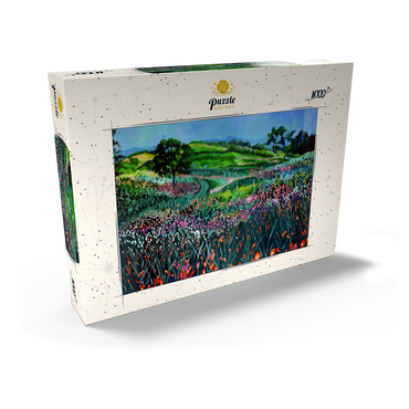 Darstellung des Puzzle Motivs Vibrant Wildflower Meadow 1000 Puzzle Schachtel Ansicht2