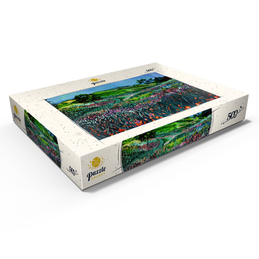 Darstellung des Puzzle Motivs Vibrant Wildflower Meadow 500 Puzzle Schachtel Ansicht1