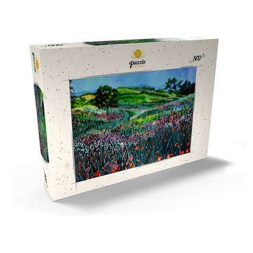 Darstellung des Puzzle Motivs Vibrant Wildflower Meadow 500 Puzzle Schachtel Ansicht2