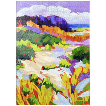 Darstellung des Puzzle Motivs puzzleplate Bold Coastal Landscape 1000 Puzzle