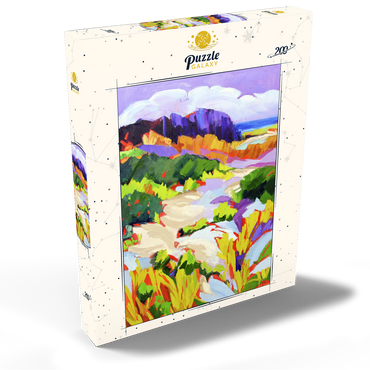Darstellung des Puzzle Motivs Bold Coastal Landscape 200 Puzzle Schachtel Ansicht2