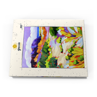 Darstellung des Puzzle Motivs Bold Coastal Landscape 200 Puzzle Schachtel Ansicht3