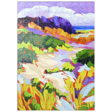 Darstellung des Puzzle Motivs puzzleplate Bold Coastal Landscape 200 Puzzle