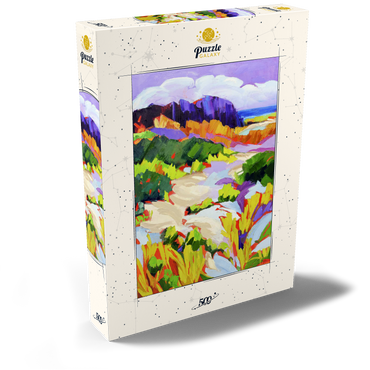 Darstellung des Puzzle Motivs Bold Coastal Landscape 500 Puzzle Schachtel Ansicht2