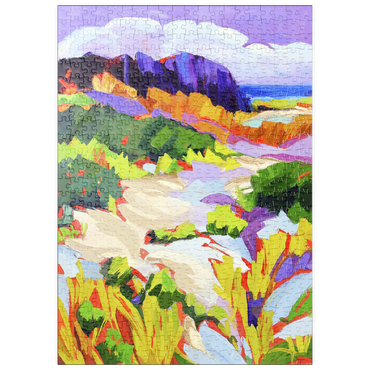 Darstellung des Puzzle Motivs puzzleplate Bold Coastal Landscape 500 Puzzle