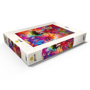 Darstellung des Puzzle Motivs Luminous Fantasy Jungle Landscape 1000 Puzzle Schachtel Ansicht1