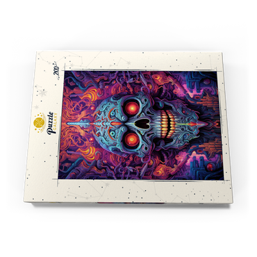 Darstellung des Puzzle Motivs Cybernetic Skull 200 Puzzle Schachtel Ansicht3