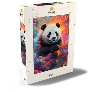 Darstellung des Puzzle Motivs Celestial Panda 1000 Puzzle Schachtel Ansicht2