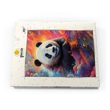 Darstellung des Puzzle Motivs Celestial Panda 200 Puzzle Schachtel Ansicht3