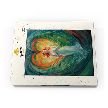 Darstellung des Puzzle Motivs Ethereal Goddess of Love and Nature in Spiritual Art 200 Puzzle Schachtel Ansicht3