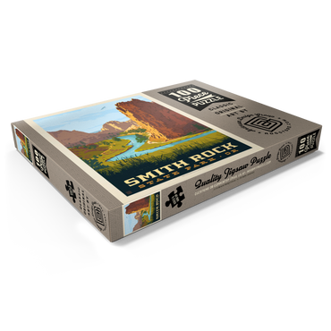 Darstellung des Puzzle Motivs Smith Rock State Park, Oregon 100 Puzzle Schachtel Ansicht1