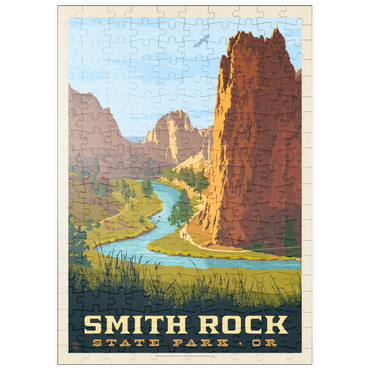 Darstellung des Puzzle Motivs puzzleplate Smith Rock State Park, Oregon 200 Puzzle