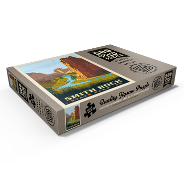 Darstellung des Puzzle Motivs Smith Rock State Park, Oregon 500 Puzzle Schachtel Ansicht1