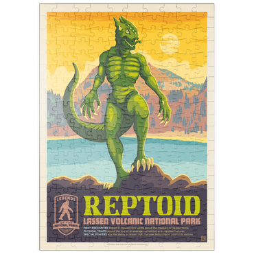 Darstellung des Puzzle Motivs puzzleplate Legends Of The National Parks: Lassen Volcanic's Reptoid 200 Puzzle