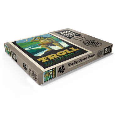 Darstellung des Puzzle Motivs Mythical Creatures: Troll (Finland) 200 Puzzle Schachtel Ansicht1