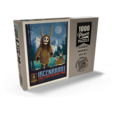 Darstellung des Puzzle Motivs Legends Of The National Parks: Lake Clark's Ircenrraat 1000 Puzzle Schachtel Ansicht2