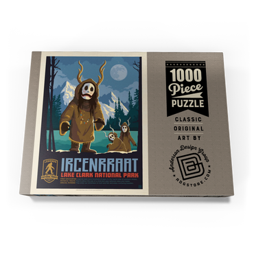 Darstellung des Puzzle Motivs Legends Of The National Parks: Lake Clark's Ircenrraat 1000 Puzzle Schachtel Ansicht3