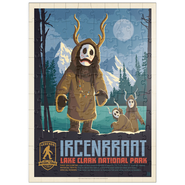 Darstellung des Puzzle Motivs puzzleplate Legends Of The National Parks: Lake Clark's Ircenrraat 100 Puzzle