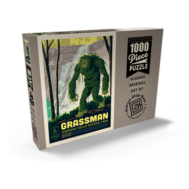 Darstellung des Puzzle Motivs Legends Of The National Parks: Cuyahoga Valley's Grassman 1000 Puzzle Schachtel Ansicht2