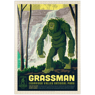Darstellung des Puzzle Motivs puzzleplate Legends Of The National Parks: Cuyahoga Valley's Grassman 1000 Puzzle