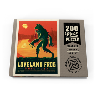 Darstellung des Puzzle Motivs Mythical Creatures: Loveland Frog 200 Puzzle Schachtel Ansicht3