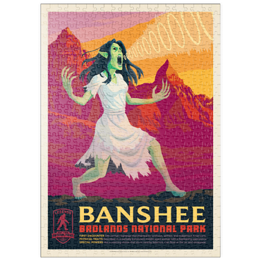 Darstellung des Puzzle Motivs puzzleplate Legends Of The National Parks: Badland's Banshee 500 Puzzle