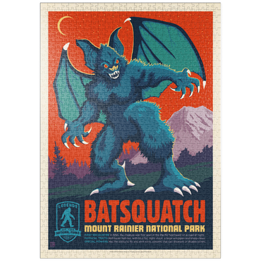 Darstellung des Puzzle Motivs puzzleplate Legends Of The National Parks: Mt Rainier's Batsquatch 1000 Puzzle