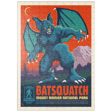 Darstellung des Puzzle Motivs puzzleplate Legends Of The National Parks: Mt Rainier's Batsquatch 200 Puzzle