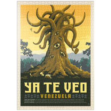 Darstellung des Puzzle Motivs puzzleplate Mythical Creatures: Ya-Te-Veo 1000 Puzzle