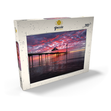 Darstellung des Puzzle Motivs Brighton Jetty Sunset Reflection, South Australia 200 Puzzle Schachtel Ansicht2