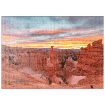 Darstellung des Puzzle Motivs puzzleplate Thor's Hammer at Sunrise, Bryce Canyon National Park 500 Puzzle