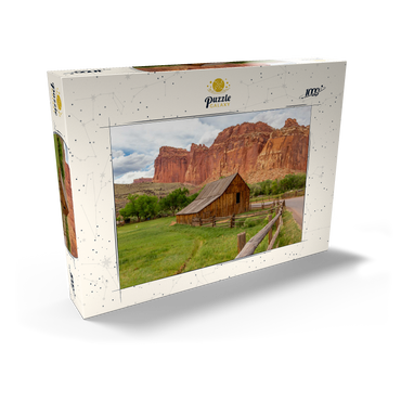 Darstellung des Puzzle Motivs Rustic Barn in Capitol Reef National Park 1000 Puzzle Schachtel Ansicht2