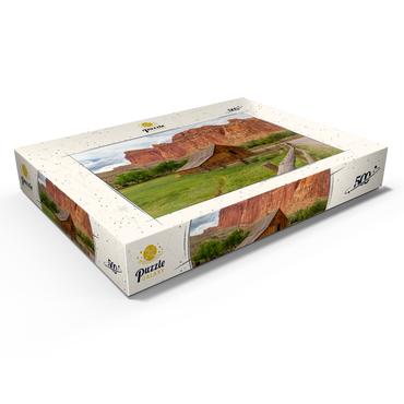 Darstellung des Puzzle Motivs Rustic Barn in Capitol Reef National Park 500 Puzzle Schachtel Ansicht1