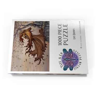 Darstellung des Puzzle Motivs Passage To Autumn Fairy - Amy Brown 1000 Puzzle Schachtel Ansicht3