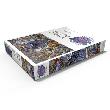 Darstellung des Puzzle Motivs Enchanted Forest Fairy - Amy Brown 1000 Puzzle Schachtel Ansicht1
