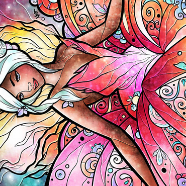 Darstellung des Puzzle Motivs The Sugar Plum Fairy 500 Puzzle 3D Modell