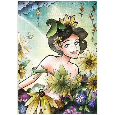 Darstellung des Puzzle Motivs puzzleplate Cyrus the Fairy of Summer 1000 Puzzle