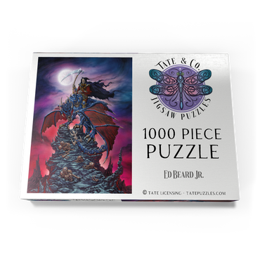 Darstellung des Puzzle Motivs Dragon Reaper - Ed Beard Jr 1000 Puzzle Schachtel Ansicht3