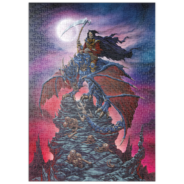 Darstellung des Puzzle Motivs puzzleplate Dragon Reaper - Ed Beard Jr 500 Puzzle