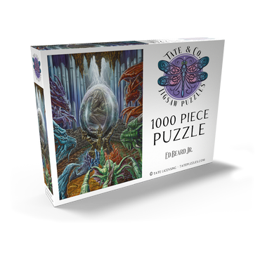 Darstellung des Puzzle Motivs Etherrum Dragon Egg - Ed Beard Jr 1000 Puzzle Schachtel Ansicht2