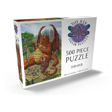 Darstellung des Puzzle Motivs Lunch with a Toothpick Dragon - Ed Beard Jr 500 Puzzle Schachtel Ansicht2