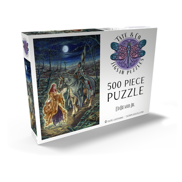 Darstellung des Puzzle Motivs Perilous Forest Knight - Ed Beard Jr 500 Puzzle Schachtel Ansicht2